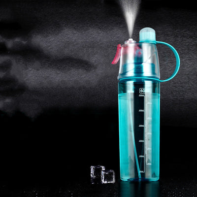 Botella Deportiva con Spray Nebulizador - Reutilizable a Prueba de Fugas - Image 2