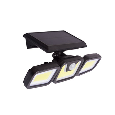 Lámpara Solar Giratoria 360° para Exteriores - Luz de Pared Triple Ajustable - Image 15