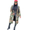 Abrigo Largo de Camuflaje para Mujer - Estilo Casual Europeo y Americano