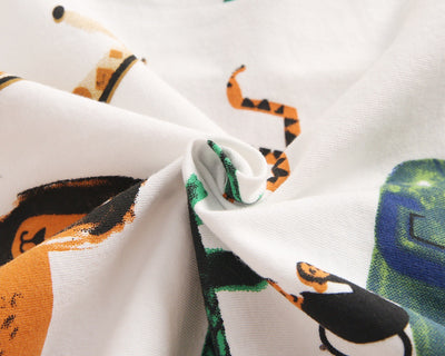 Conjunto de Verano para Niño: Camiseta y Pantalones Cortos Estampado Animal - Image 4