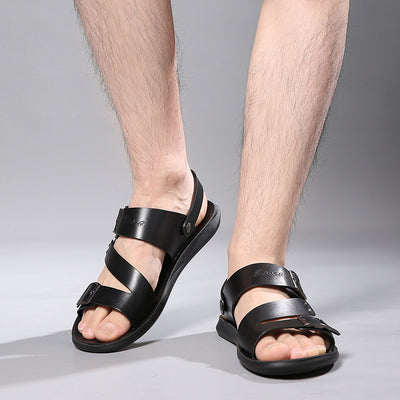 Sandalias Hombre Cómodas Barefoot con Hebilla Ajustable - Image 11