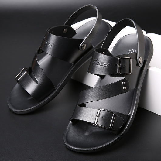 Sandalias Hombre Cómodas Barefoot con Hebilla Ajustable - Image 5
