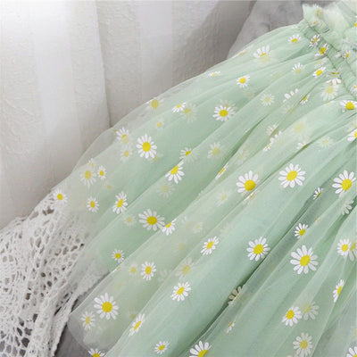 Vestido Tutú de Malla para Niña - Falda Elegante de Red - Image 7