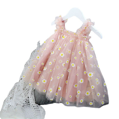 Vestido Tutú de Malla para Niña - Falda Elegante de Red - Image 3