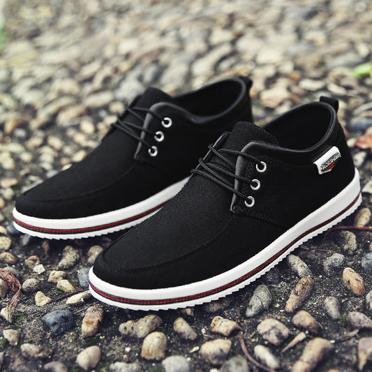 Zapatos de Lona Tejida Ligeros con Suela Plana