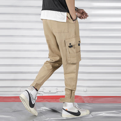 Pantalones Cargo Hombre 9/10 Multibolsillo Tendencia Premium - Image 2