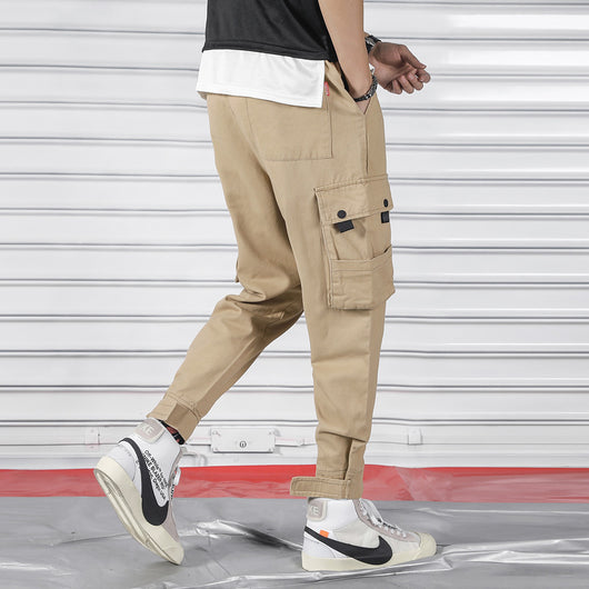 Pantalones Cargo Hombre 9/10 Multibolsillo Tendencia Premium - Image 2
