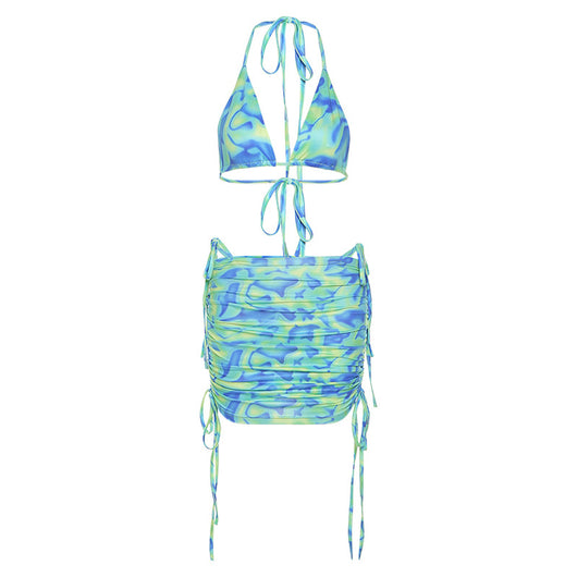 Conjunto de Verano Elegante: Chaleco Ajustado + Falda Mini Casual para Mujer - Image 9
