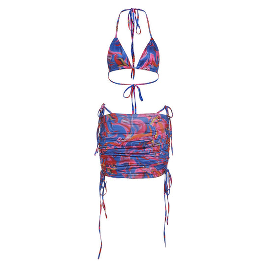 Conjunto de Verano Elegante: Chaleco Ajustado + Falda Mini Casual para Mujer - Image 5