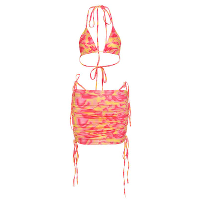 Conjunto de Verano Elegante: Chaleco Ajustado + Falda Mini Casual para Mujer - Image 7