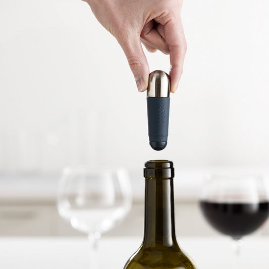 Tapón de Vino Rojo Sellador Creativo - Set de 2 Piezas