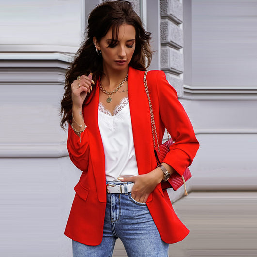 Blazer Casual de Temperamento Suave - Image 3
