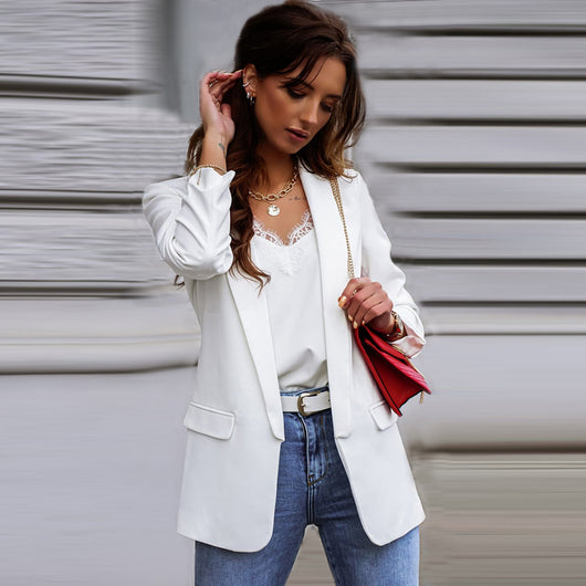Blazer Casual de Temperamento Suave - Image 2