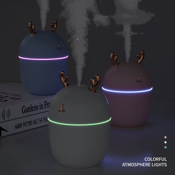 Humidificador Portátil USB Silencioso para Dormitorio – Compacto y Adorable
