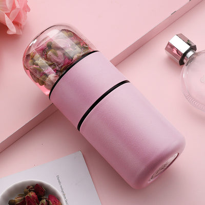 Taza Infusora de Acero Inoxidable con Colador Integrado - Image 5
