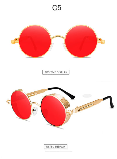 Gafas de Sol Steampunk con Resorte Metálico - Image 13