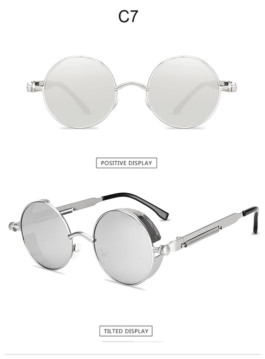Gafas de Sol Steampunk con Resorte Metálico - Image 16