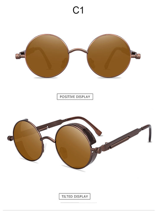 Gafas de Sol Steampunk con Resorte Metálico - Image 17