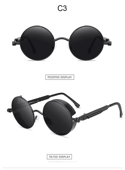 Gafas de Sol Steampunk con Resorte Metálico - Image 19
