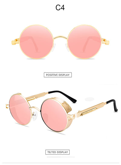 Gafas de Sol Steampunk con Resorte Metálico - Image 5