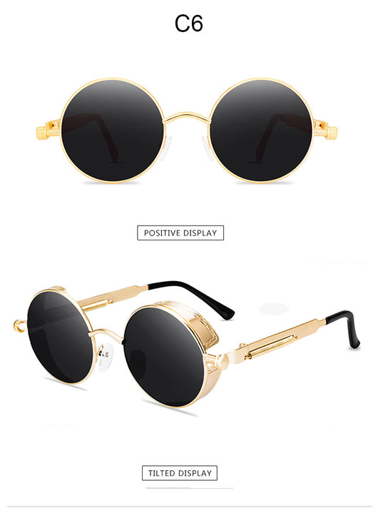 Gafas de Sol Steampunk con Resorte Metálico - Image 7