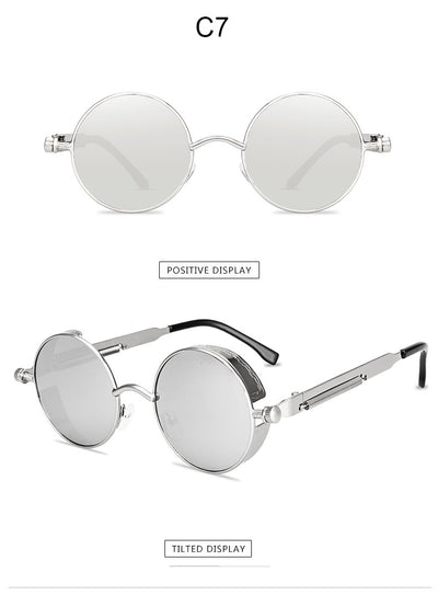 Gafas de Sol Steampunk con Resorte Metálico - Image 8