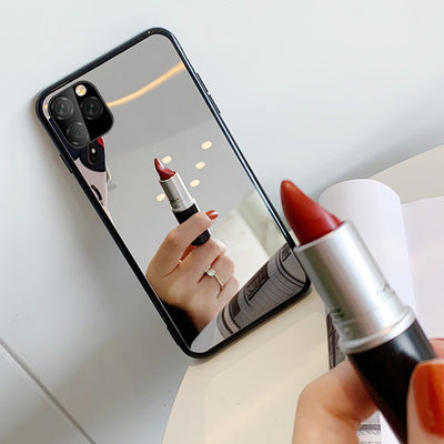Funda de Vidrio para Selfies con Espejo de Maquillaje - Image 11
