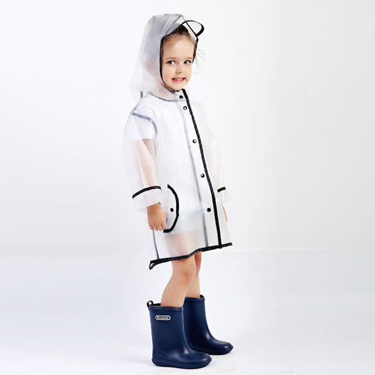 Impermeable Transparente para Niños - Abrigo Lluvia Unisex Poliéster - Image 6