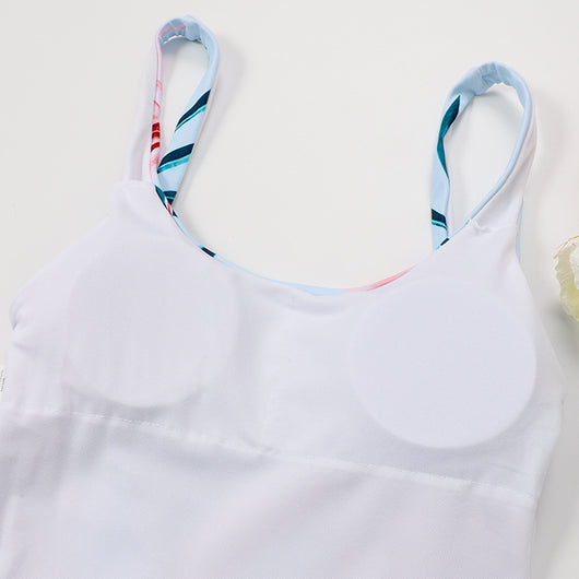 Traje de Baño Flamenco con Espalda Abierta para Mujer - Image 7