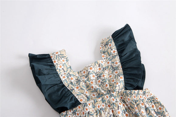 Ropa para Bebé con Estampado Floral y Algodón 100% Puro