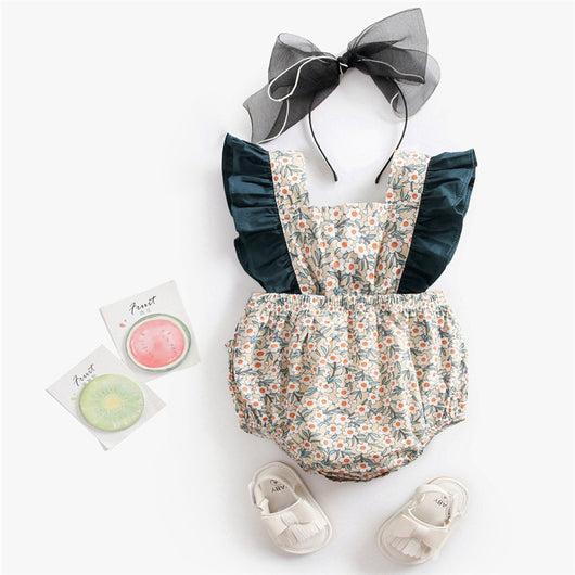 Ropa para Bebé con Estampado Floral y Algodón 100% Puro