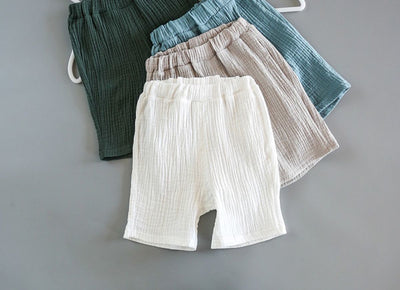 Conjunto Infantil de Verano Algodón y Lino - Playera y Shorts para Niños - Image 5