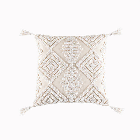 Funda de Almohada Nórdica Minimalista Moderna con Costura Tufted Geométrica 3D - Image 11