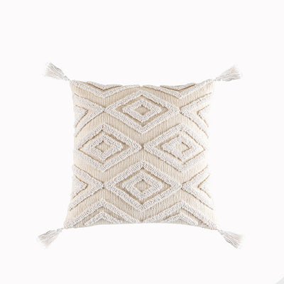 Funda de Almohada Nórdica Minimalista Moderna con Costura Tufted Geométrica 3D - Image 16