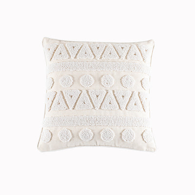 Funda de Almohada Nórdica Minimalista Moderna con Costura Tufted Geométrica 3D - Image 3