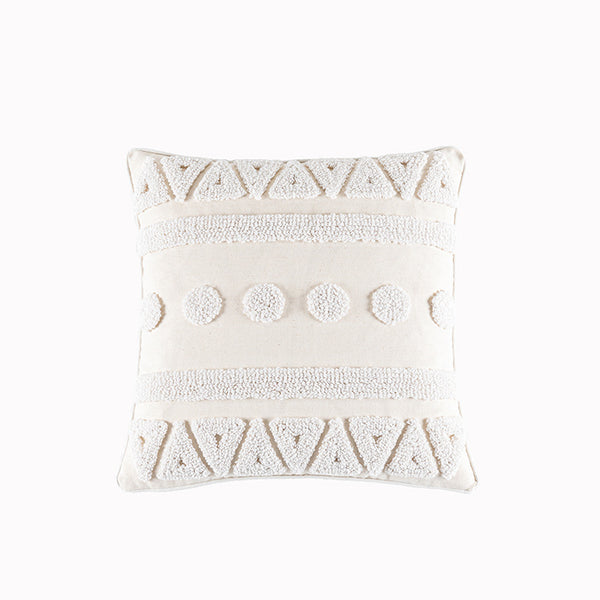 Funda de Almohada Nórdica Minimalista Moderna con Costura Tufted Geométrica 3D - Image 7