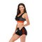 Conjunto Deportivo Bikini con Diseño Split