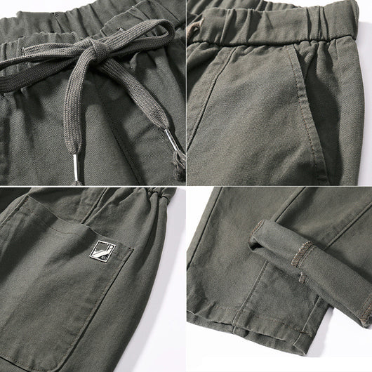 Pantalones Casuales Holgados de Corte Recto para Hombre - Image 5