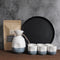 Set Degustación de Sake Premium con Copas de Vino Blanco y Dispensador de Vidrio