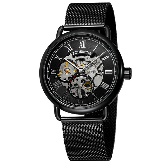 Reloj Mecánico Automático Retro con Correa Hueca Impermeable - Estilo Europeo y Americano - Image 9