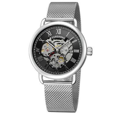 Reloj Mecánico Automático Retro con Correa Hueca Impermeable - Estilo Europeo y Americano - Image 11