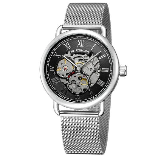 Reloj Mecánico Automático Retro con Correa Hueca Impermeable - Estilo Europeo y Americano - Image 11
