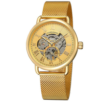 Reloj Mecánico Automático Retro con Correa Hueca Impermeable - Estilo Europeo y Americano - Image 13