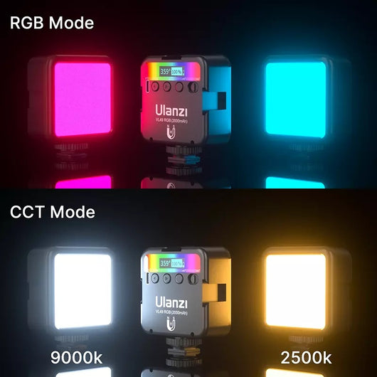 Luz LED RGB Portátil Ulanzi VL49 - Iluminación Profesional de Bolsillo - Image 10