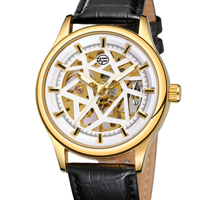 Reloj Mecánico Forsining Dorado Clásico de Lujo para Hombre - Image 8