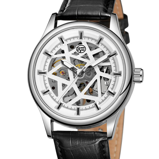 Reloj Mecánico Forsining Dorado Clásico de Lujo para Hombre