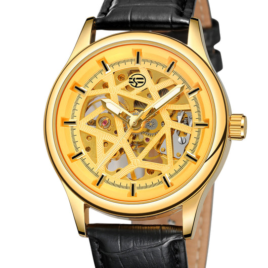 Reloj Mecánico Forsining Dorado Clásico de Lujo para Hombre - Image 7