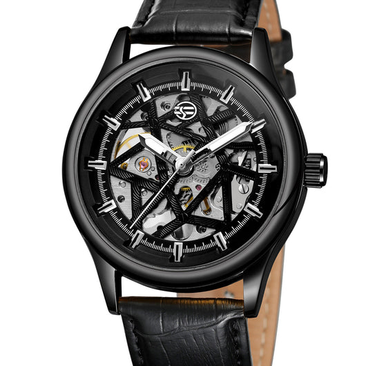 Reloj Mecánico Forsining Dorado Clásico de Lujo para Hombre - Image 3
