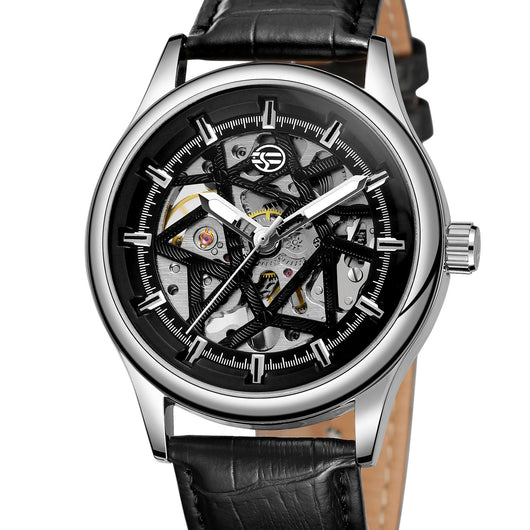 Reloj Mecánico Forsining Dorado Clásico de Lujo para Hombre - Image 6