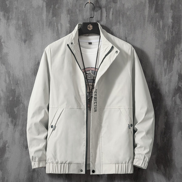 Chaqueta Casual Delgada para Hombre - Estilo Moderno